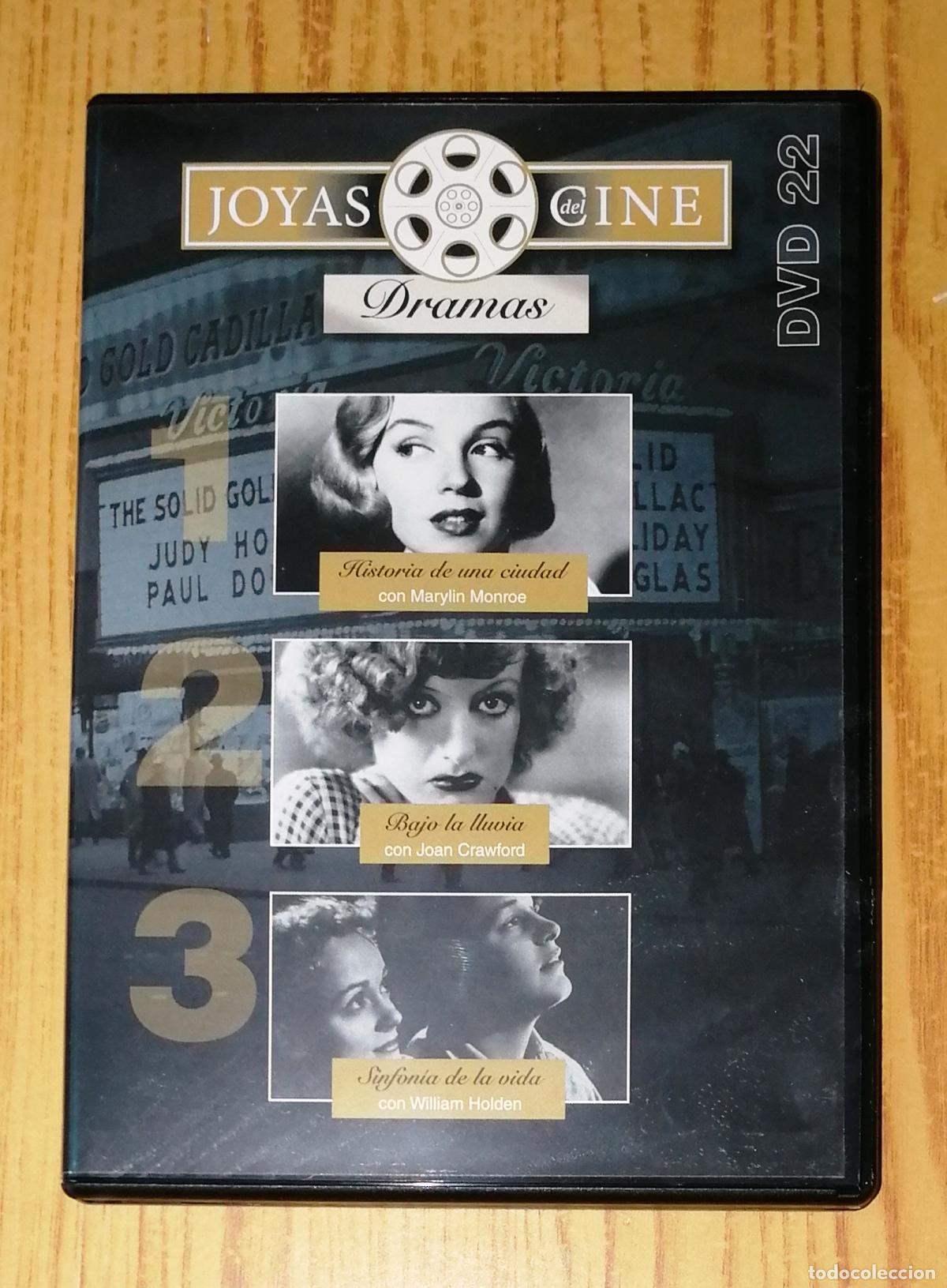Cine: DVD. JOYAS DEL CINE. 22 : DRAMAS : Historia de una ciudad; Bajo la lluvia; Sinfon&iacute;a de la vida