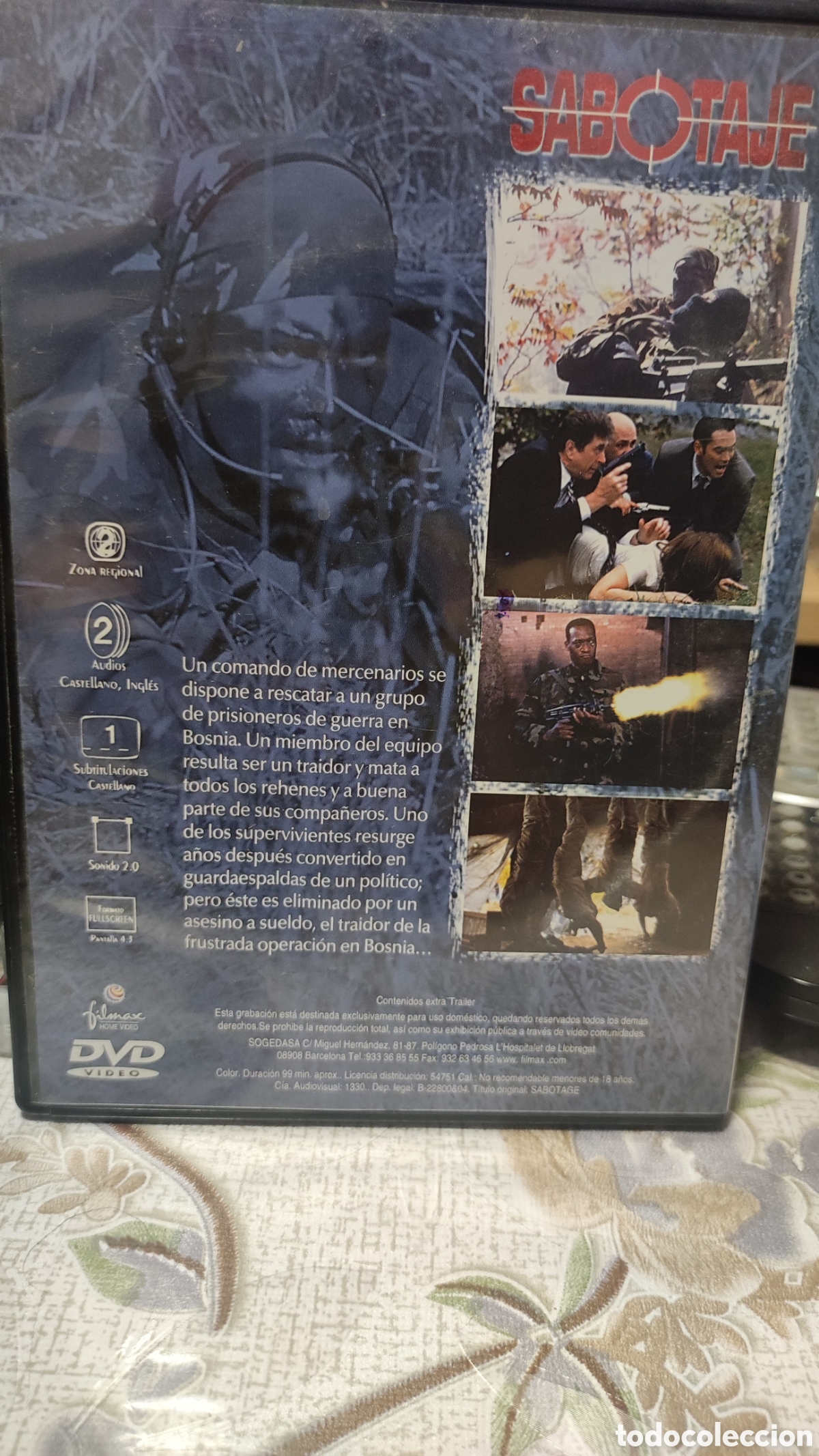 Cine: DVD sabotaje dvd - Foto 2