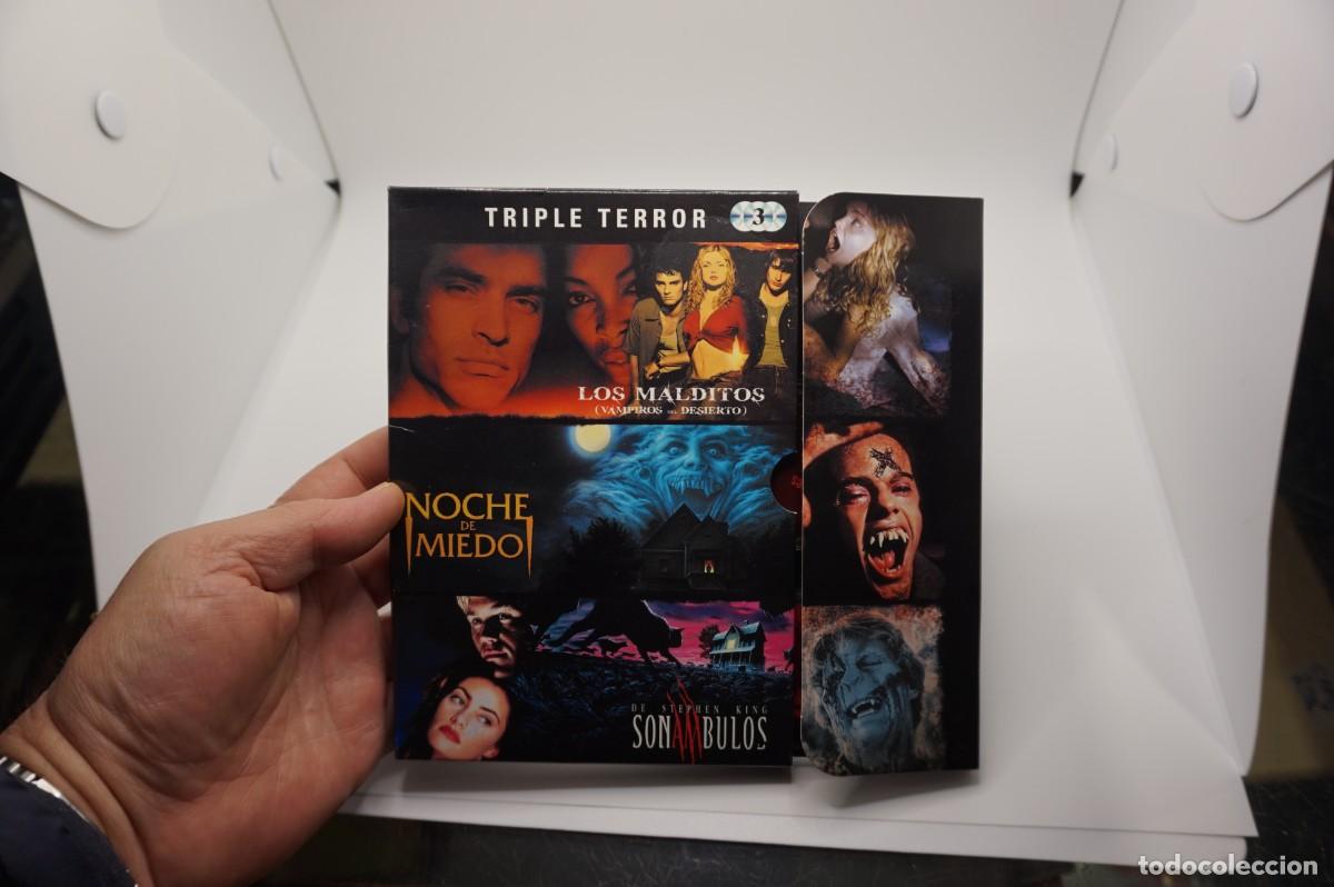 Cin&eacute;ma: 2B/ DVD - 3 PELICULAS DE TERROR: LOS MALDITOS, MOCHE DE MIEDO, SONAMBULOS