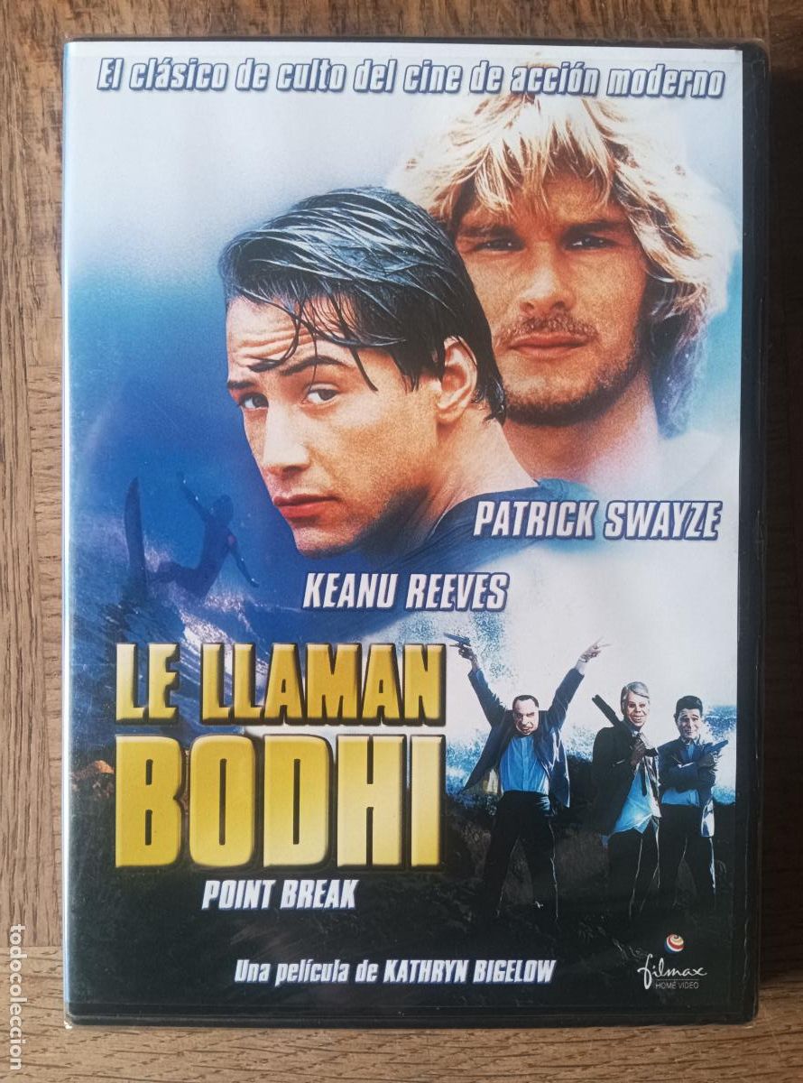 Cine: LE LLAMAN BODHI de KATHRYN BIGELOW con Keanu Reeves, Patrick Swayze... DVD ACCI&Oacute;N. NUEVO sin abrir