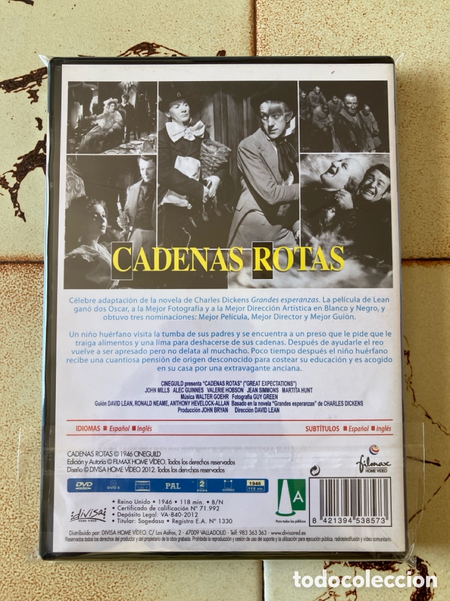 Cine: Cadenas Rotas - dvd - David Lean - Foto 2