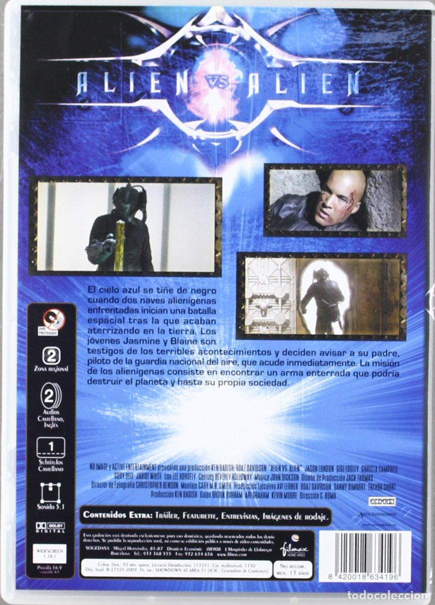 Cine: ALIEN VS ALIEN DVD - NUEVO - Foto 2