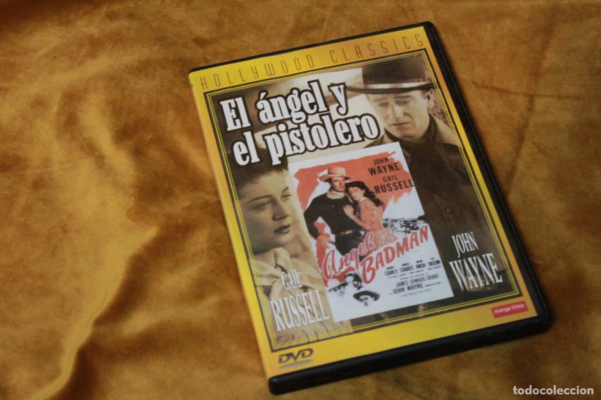 Cine: El &aacute;ngel y el pistolero. James Edward Grant. DVD. Manga films, 1999.
