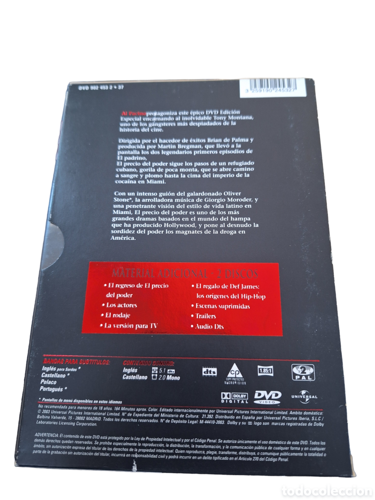 Cine: S671 el precio del poder DVD SEGUNDAMANO - Foto 2