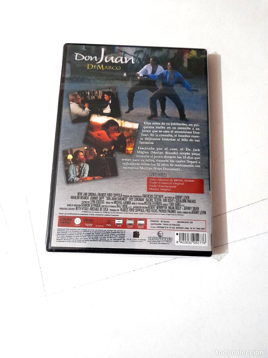 dvd ”don juan de marco” como nuevo jeremy leven - Compra venta en  todocoleccion