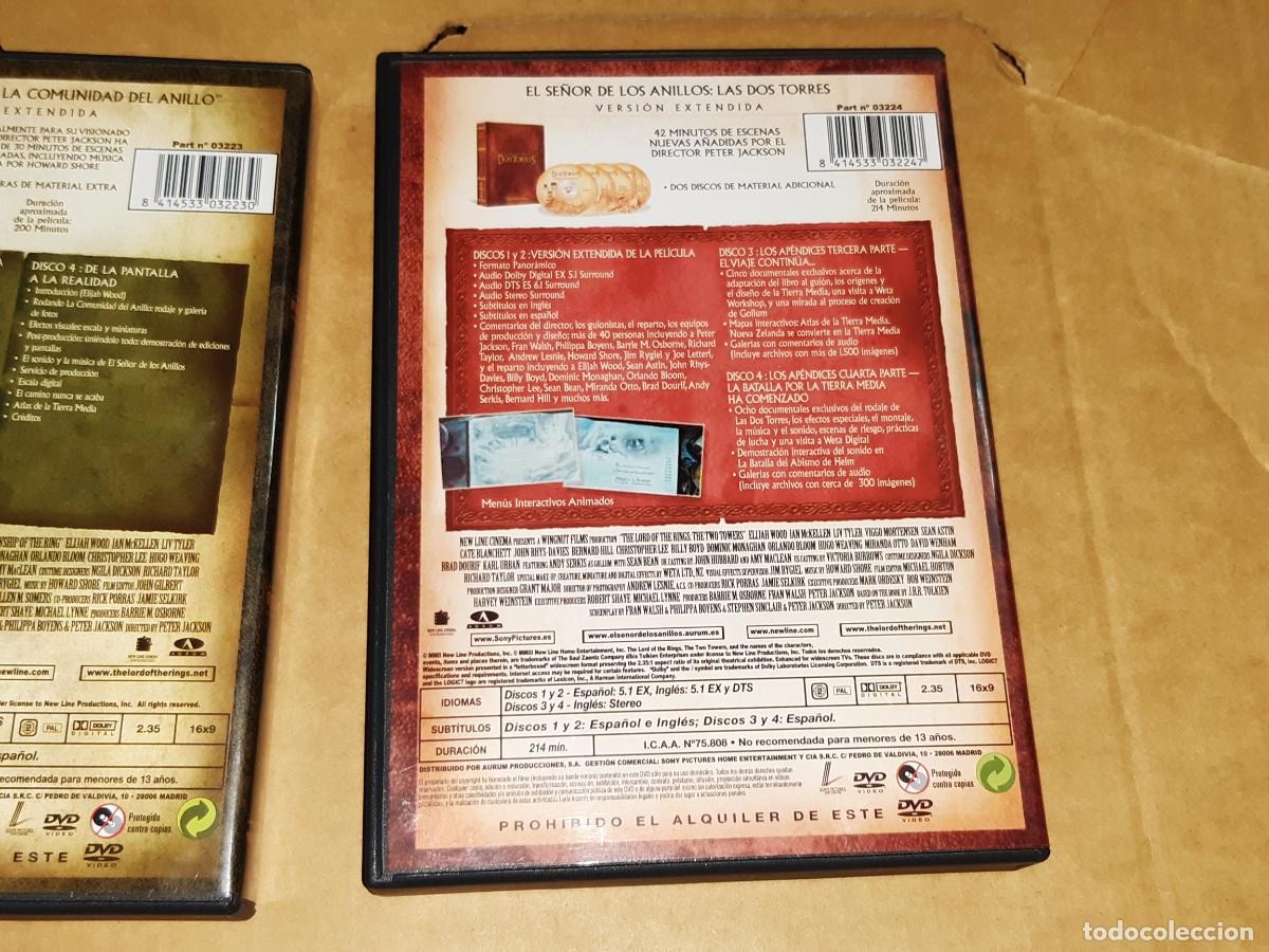 Cine: DVD. El se&ntilde;or de los anillos, versi&oacute;n extendida (12 discos) - Foto 6