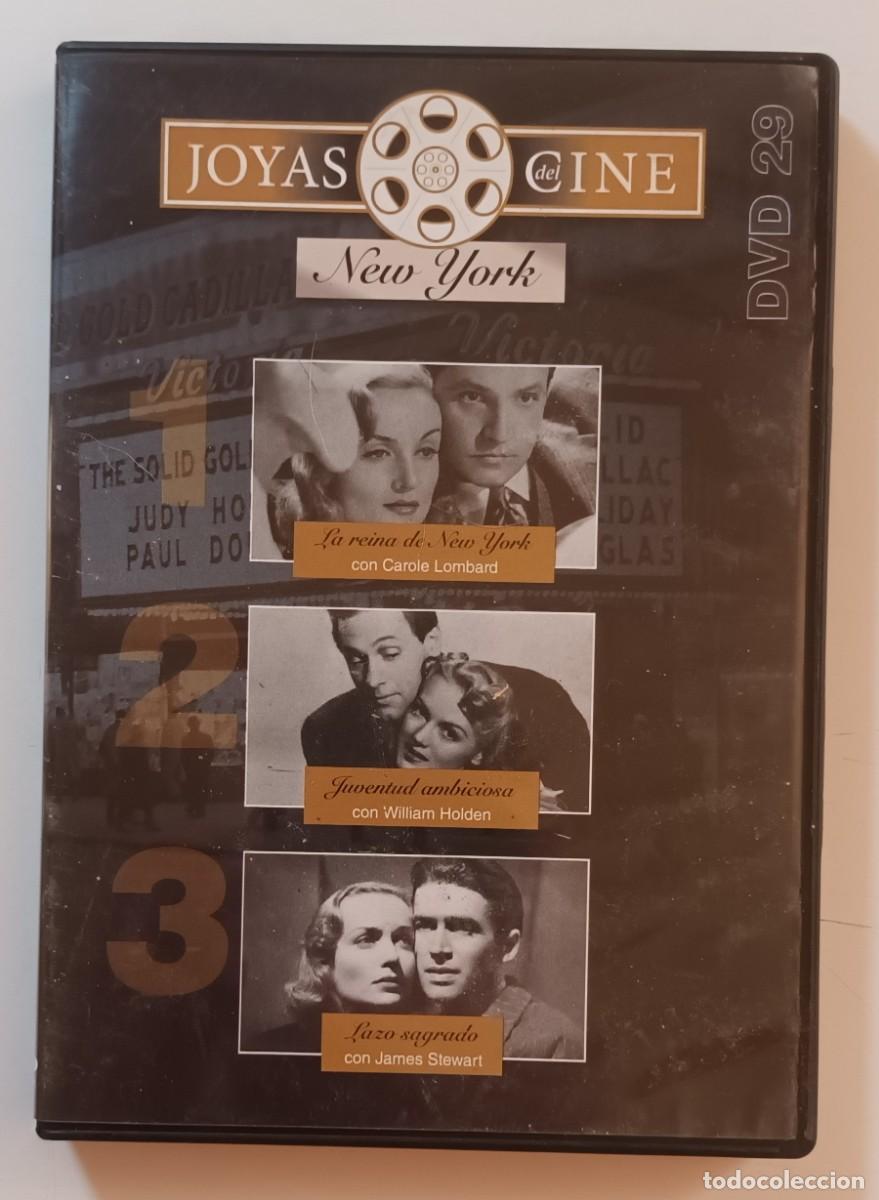 Cinema: DVD - JOYAS DEL CINE 29 - NEW YORK - LAZO SAGRADO/JUVENTUD AMBICIOSA/LA REINA DE NEW YORK