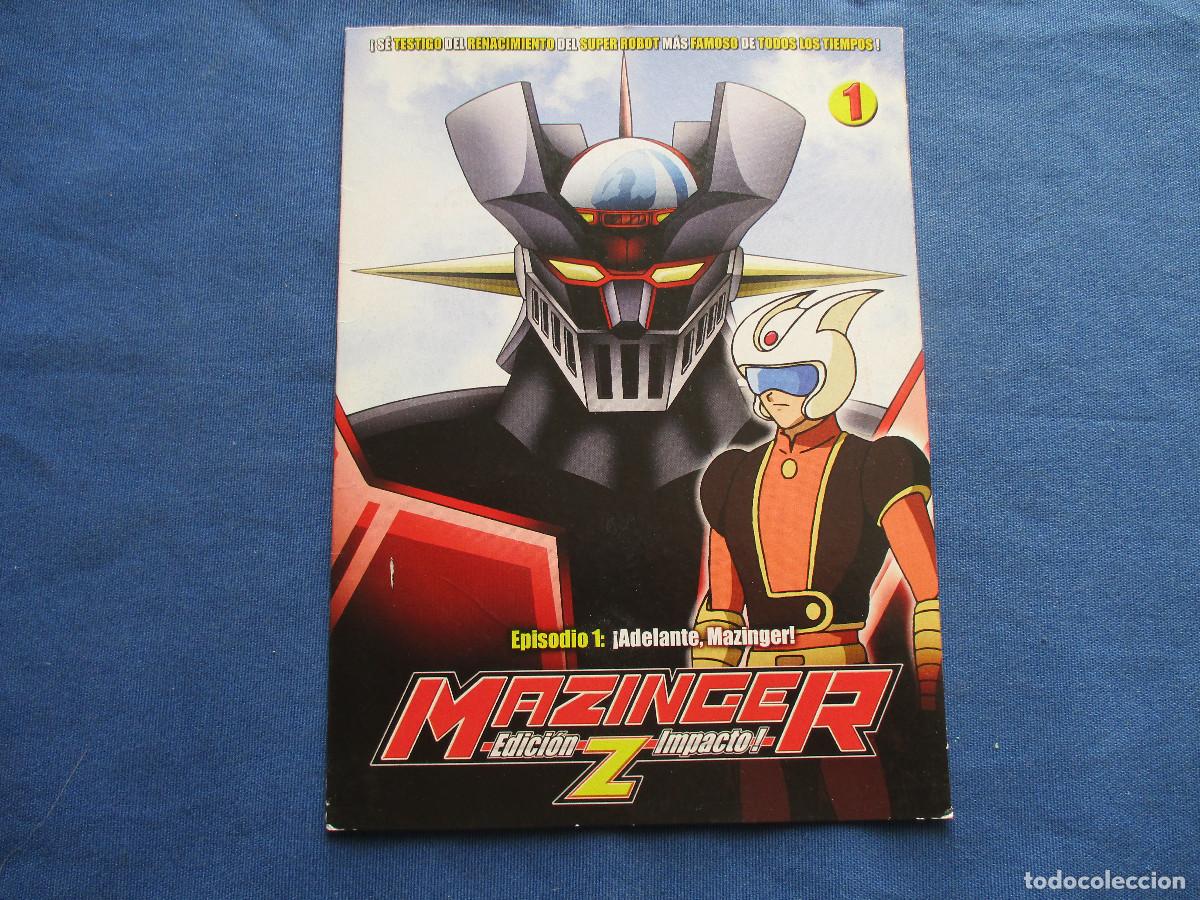 Cine: DVD / MAZINGER Z EDICI&Oacute;N IMPACTO! DVD 1 EPISODIO 1: &iexcl;ADELANTE, MAZINGER! - FUNDA DE CART&Oacute;N