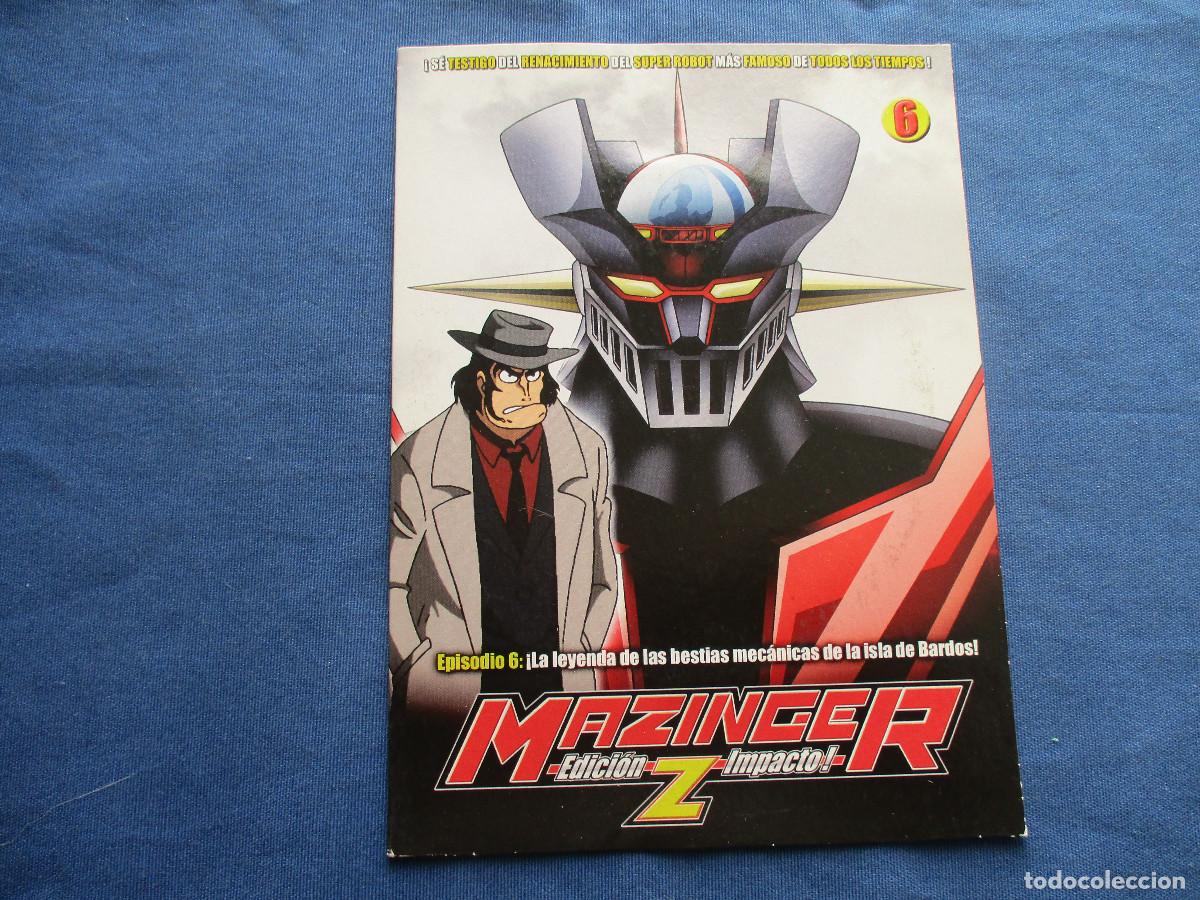 Cine: DVD / MAZINGER Z EDICI&Oacute;N IMPACTO! DVD 6 EPISODIO 6: &iexcl;LA LEYENDA DE LAS BESTIAS! - FUNDA DE CART&Oacute;N