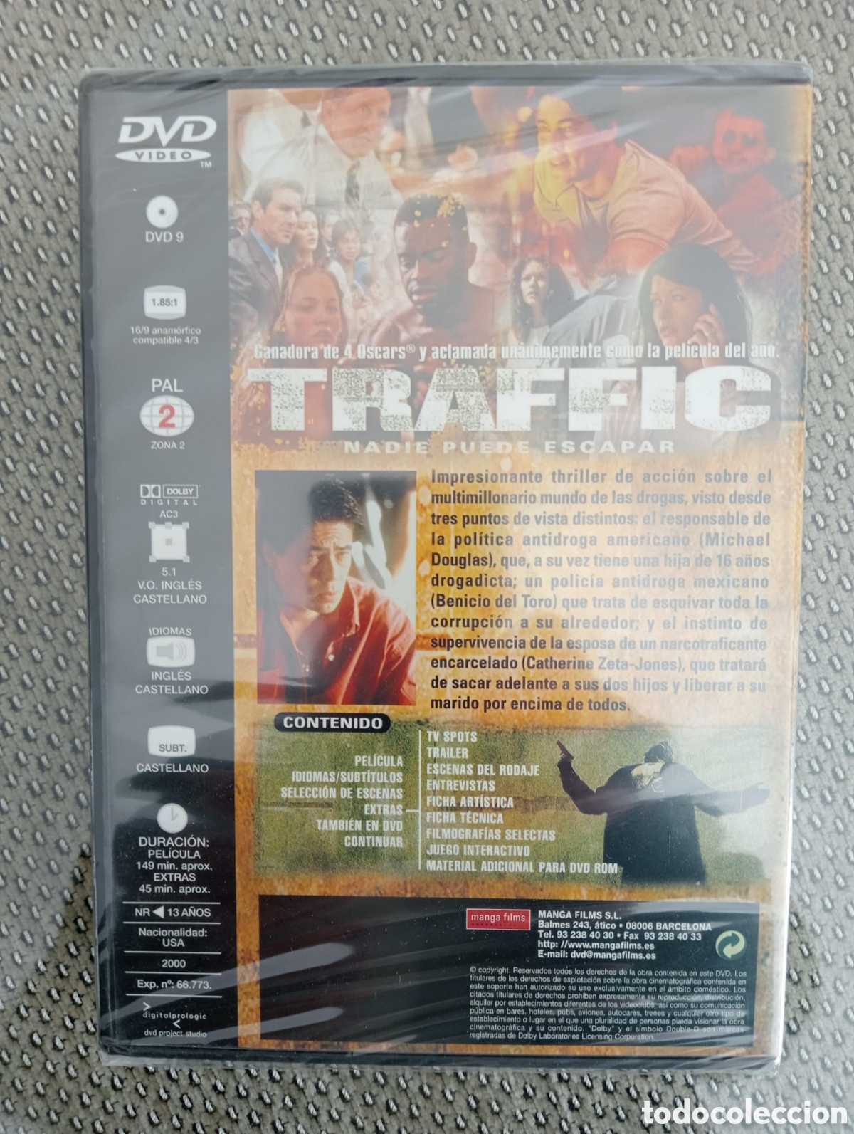 Cine: Traffic. DVD. Precintado - Foto 3