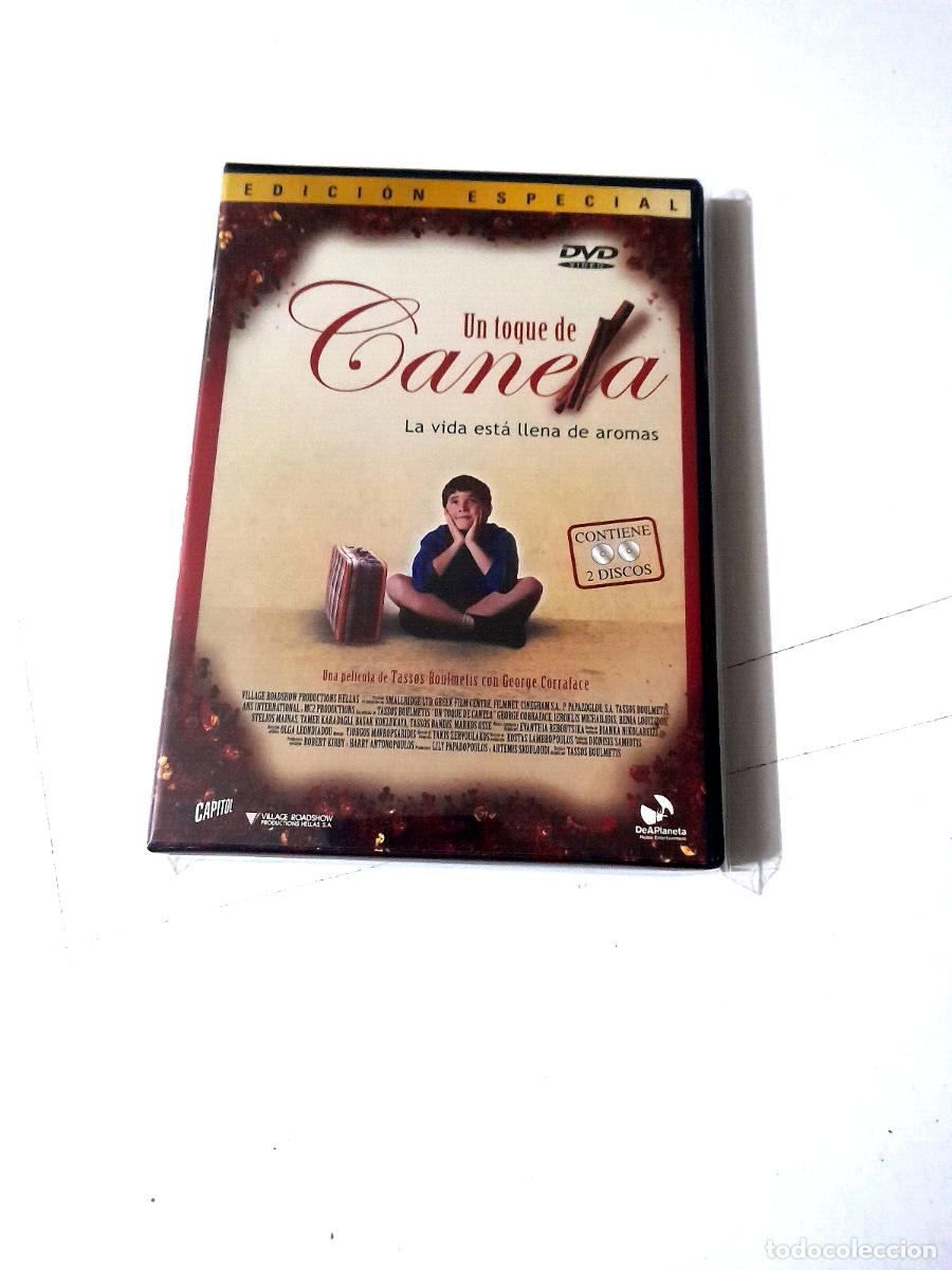 Cinema: DVD &rdquo;UN TOQUE DE CANELA&rdquo; 2DVD EDICION ESPECIAL TASSOS BOULMETIS GEORGE CORRAFACE