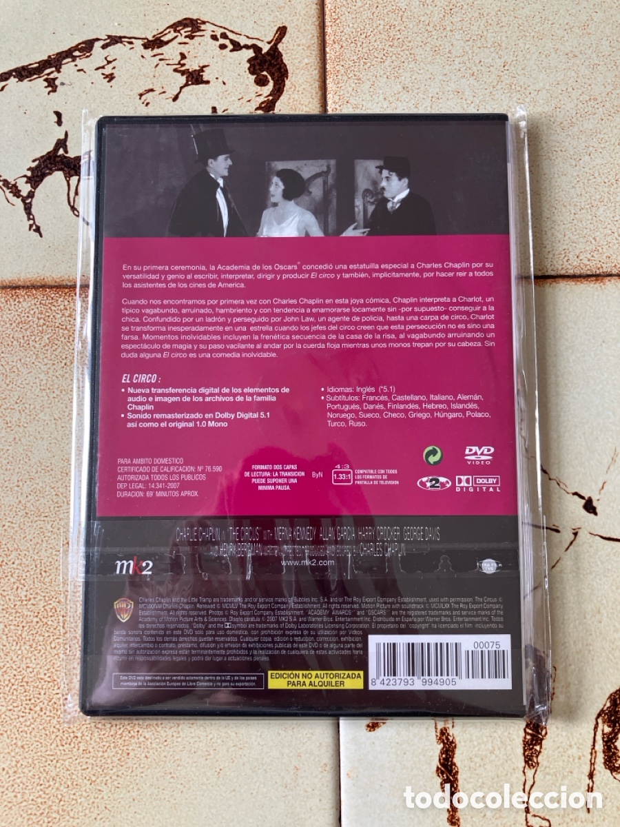 Cine: El circo - Chaplin - dvd slim - Foto 2