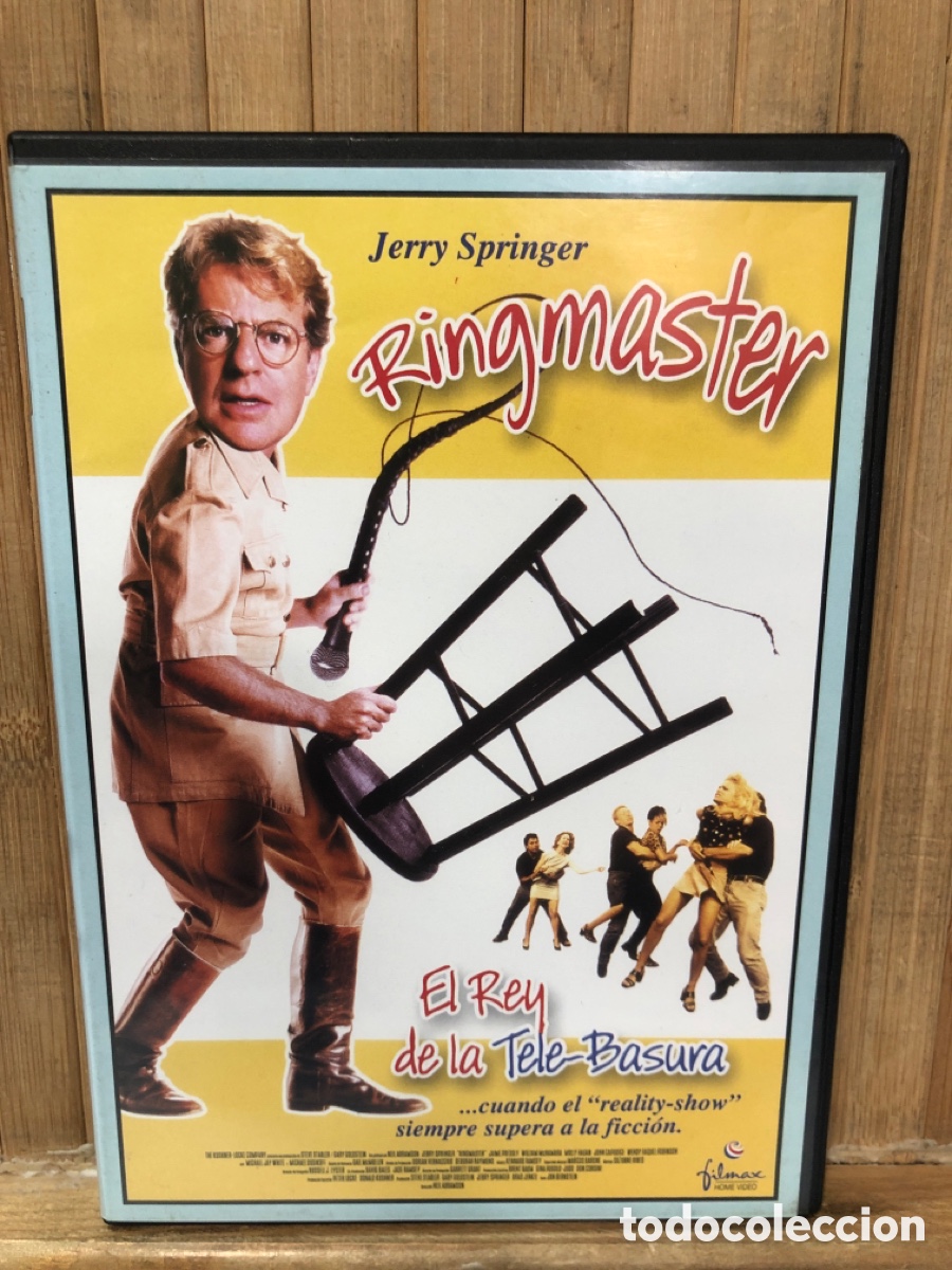 Cine: RINGMASTER El Rey de la Tele-Basura DVD SEMINUEVO