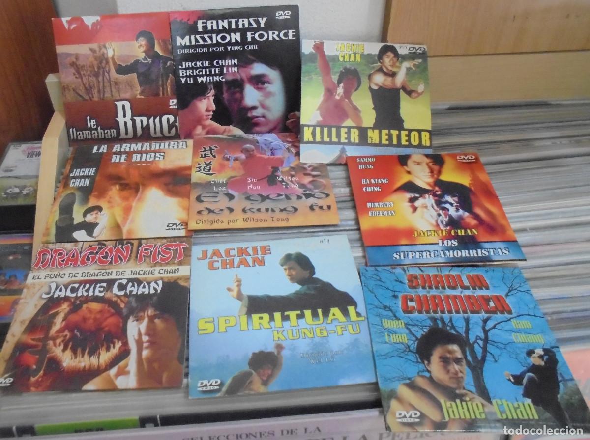 Cine: Lote de 9 peliculas de kung fu