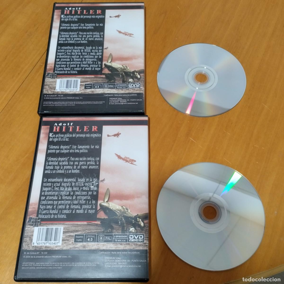 Cine: DOCUMENTAL ADOLF HITLER 2 DVD - Foto 2