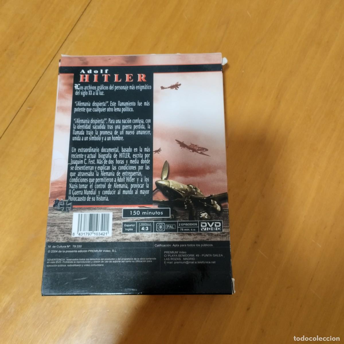 Cine: DOCUMENTAL ADOLF HITLER 2 DVD - Foto 4