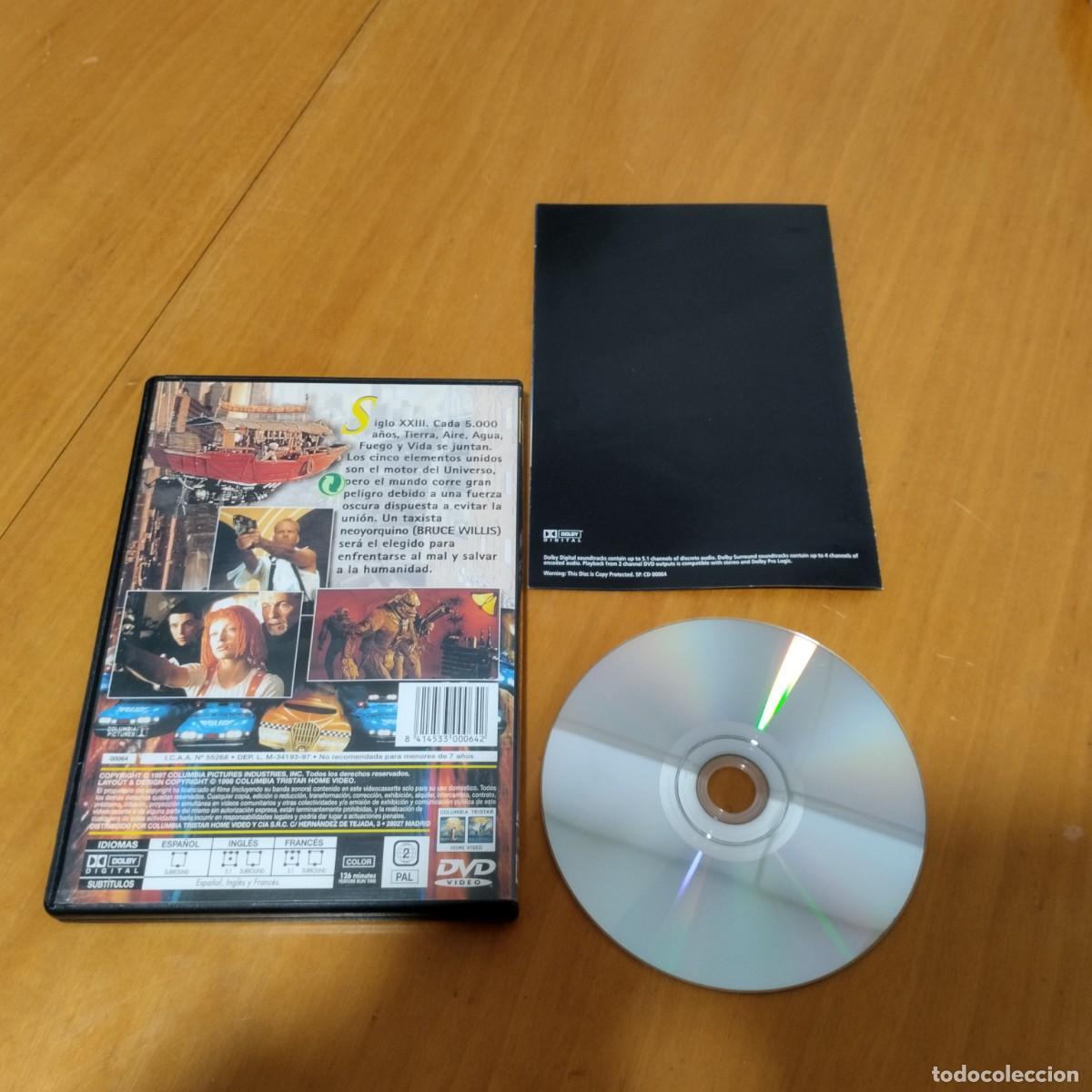 Cine: EL QUINTO ELEMENTO DVD - Foto 2