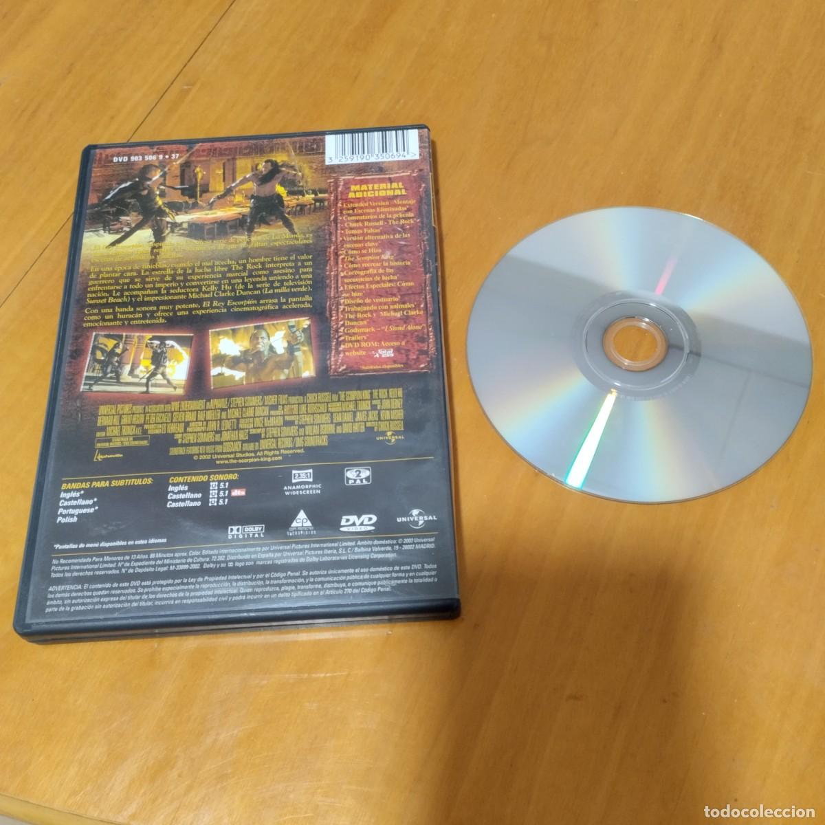 Cine: EL REY ESCORPION DVD - Foto 2