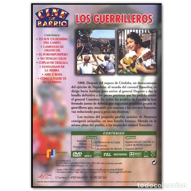 Cine: LOS GUERRILLEROS DVD - Foto 2