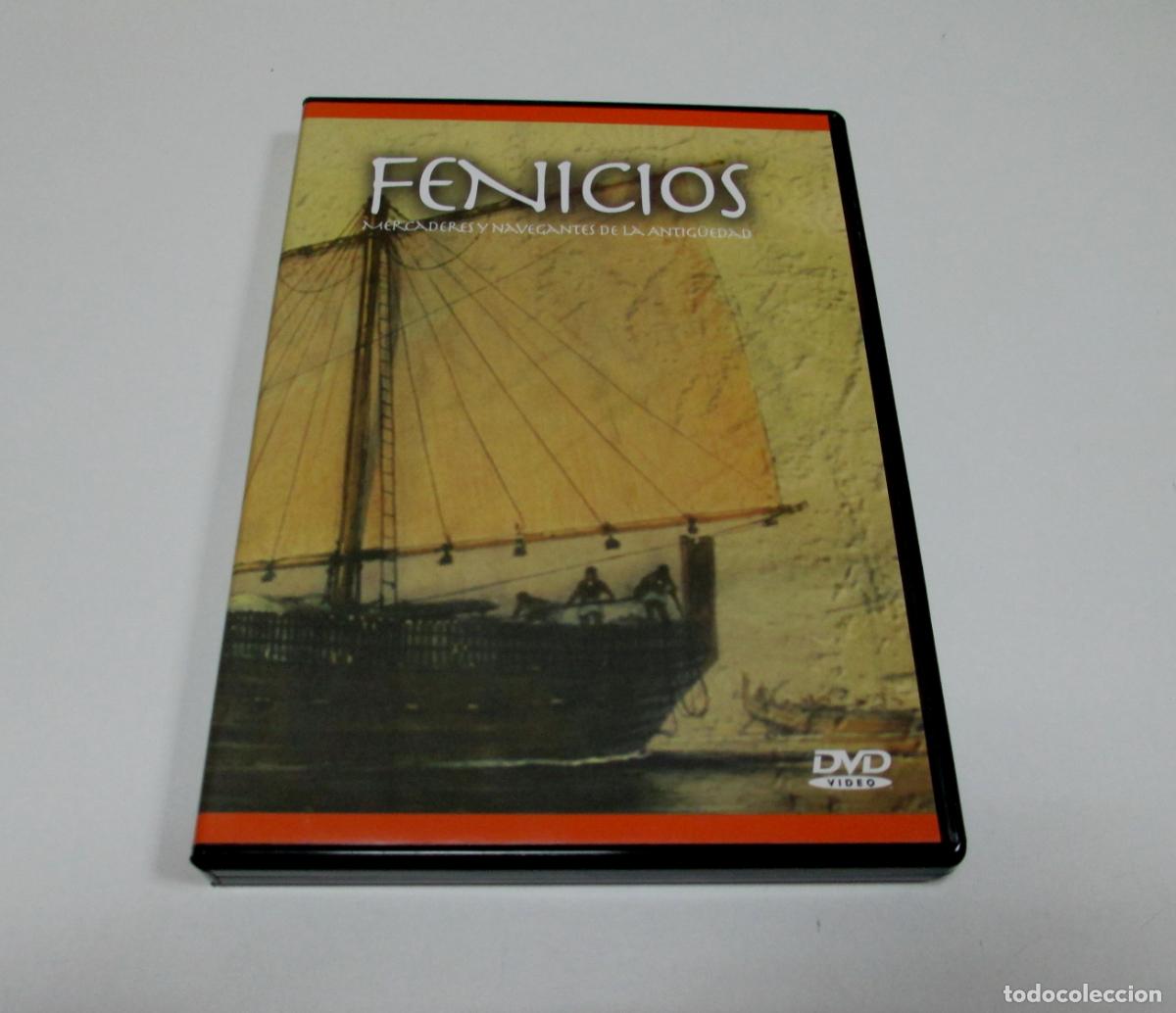 Cine: FENICIOS - MERCADERES Y NAVEGANTES DE LA ANTIGUEDAD -DVD- ENTERPRISES 2003 - COMO NUEVO