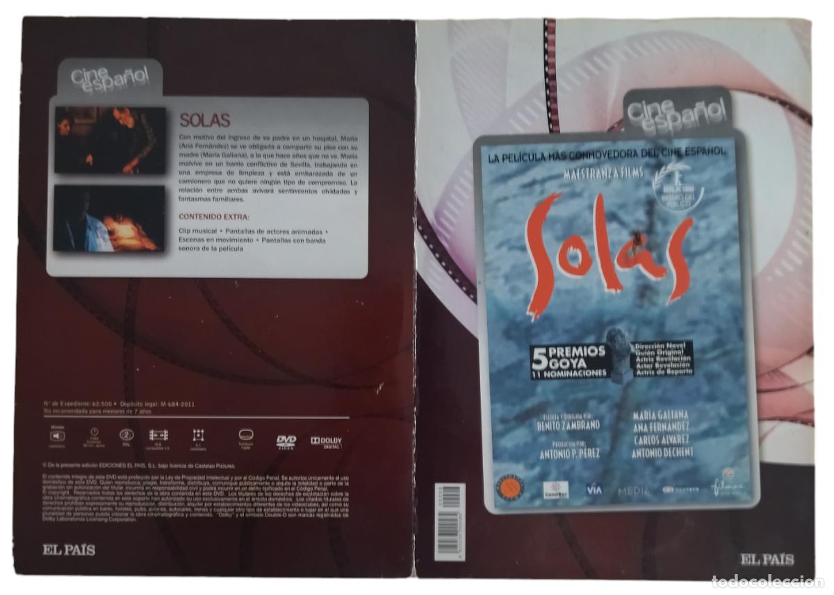 Cine: DVD SOLAS - EL PAIS. - Foto 1