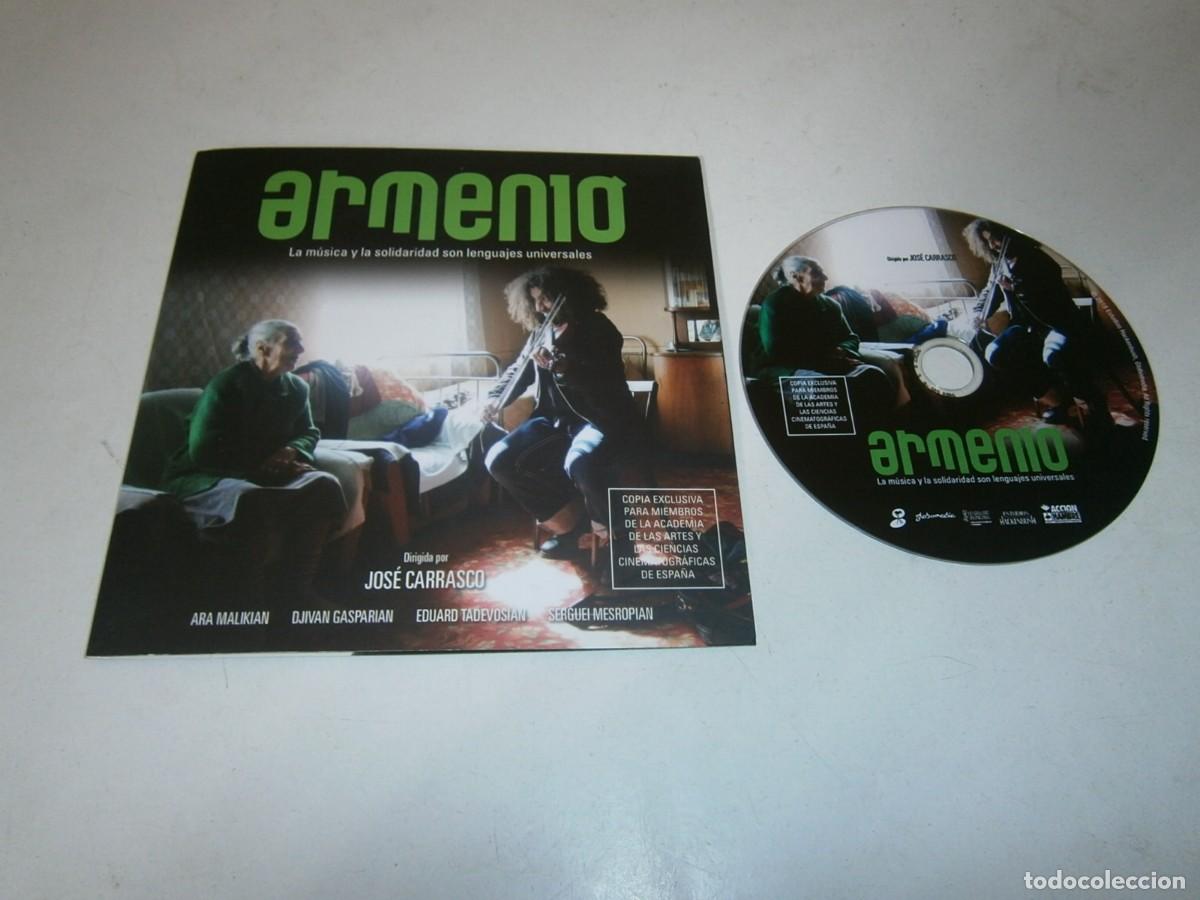 Cine: ARMENIO DVD DOCUMENTAL JOSE CARRASCO ARA MALIKIAN DJIVAN GASPARIAN