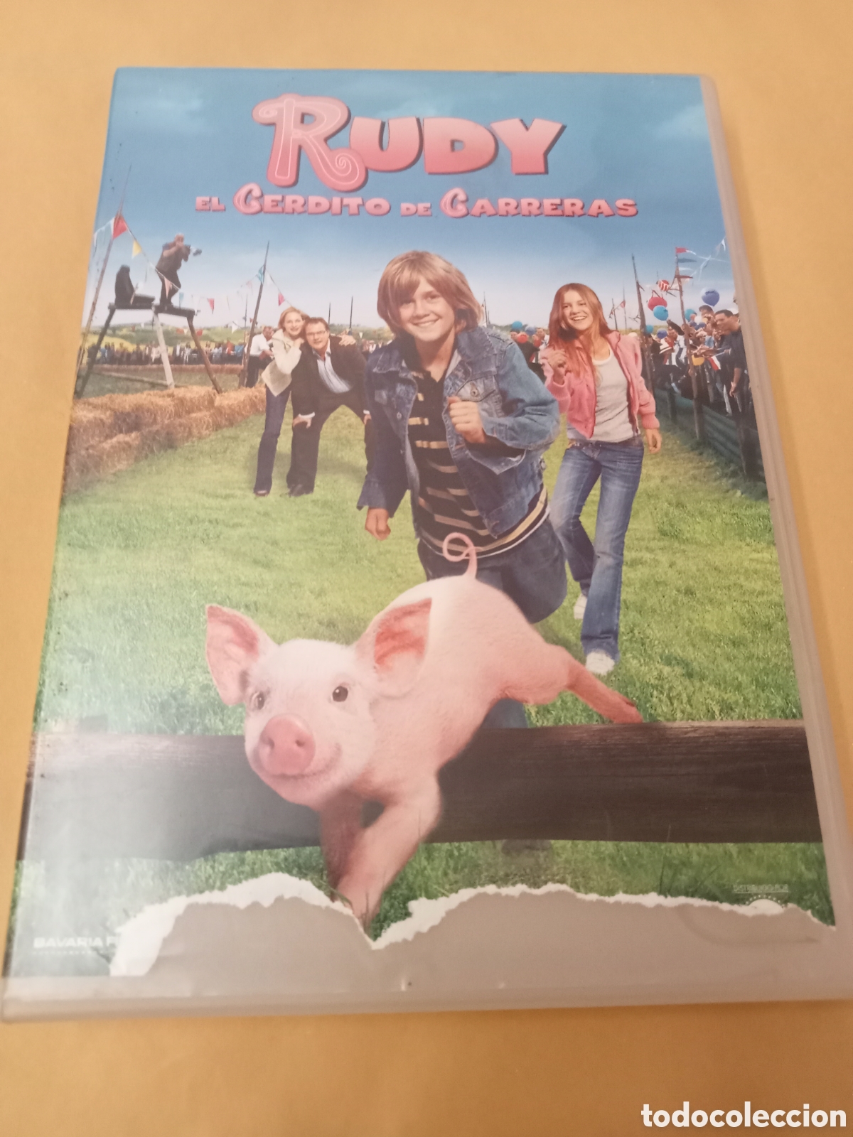 Cin&eacute;ma: Dvd. Rudy. El cerdito de carreras.
