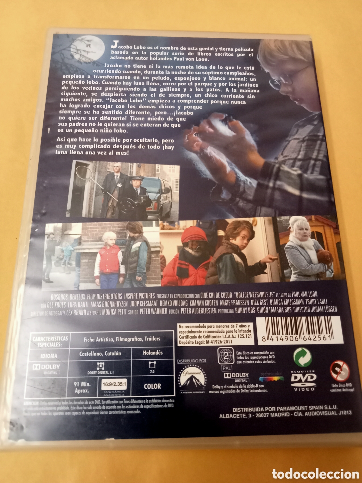 Cine: Dvd. Jacobo Lobo. - Foto 2