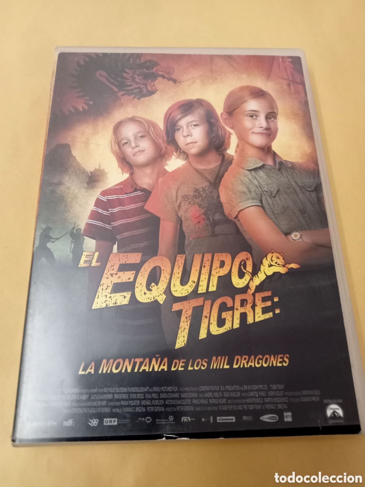 Cine: Dvd. El equipo tigre. La monta&ntilde;a de los mil dragones.