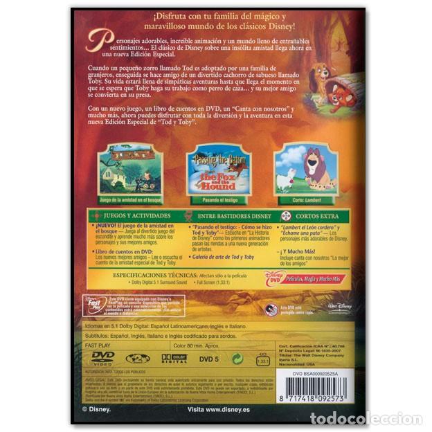 Cine: TOD Y TOBY DVD - Foto 2