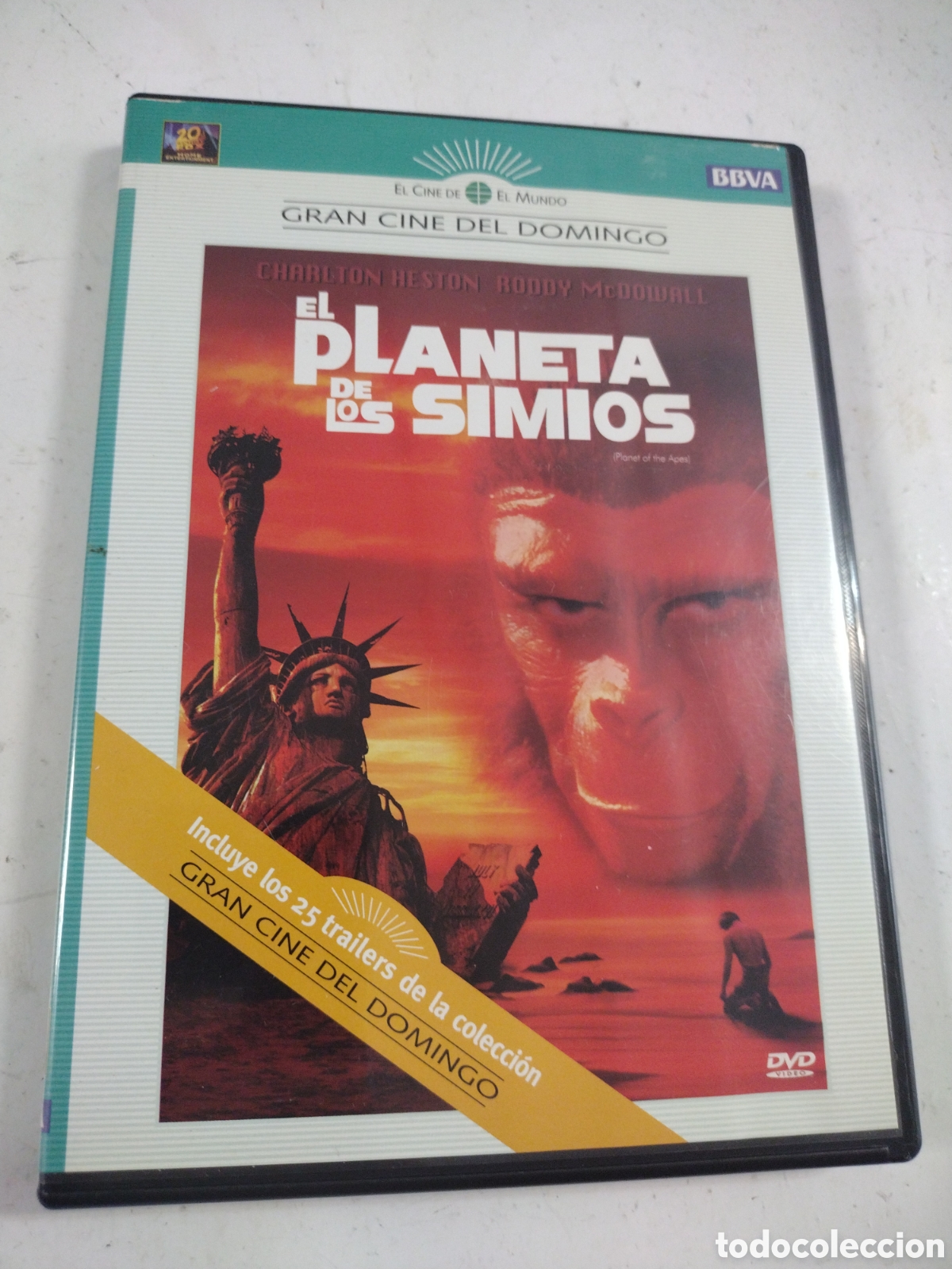 Cine: El planeta de los simios. DVD. - Foto 1