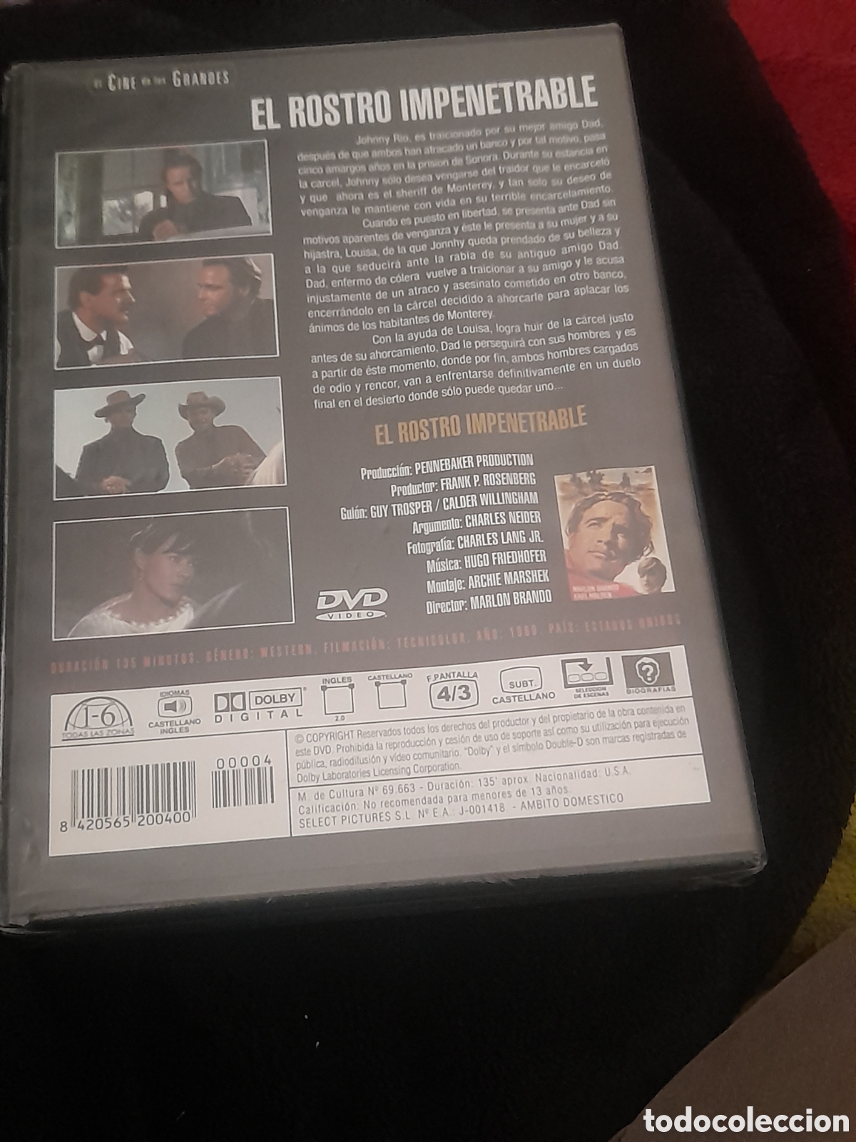 Cine: DVD, El Rostro Impenetrable, precintada - Foto 2