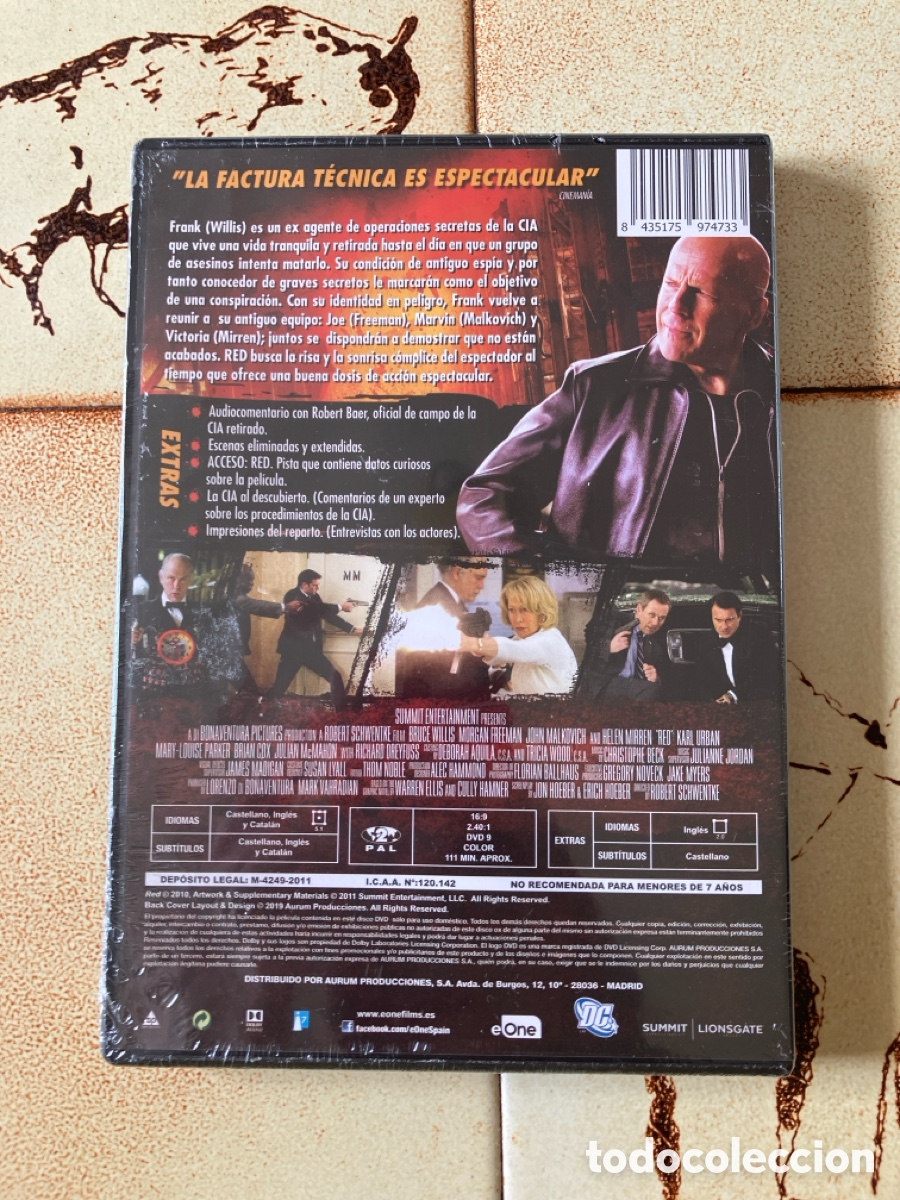 Cine: RED - dvd - Bruce Willis - Foto 2