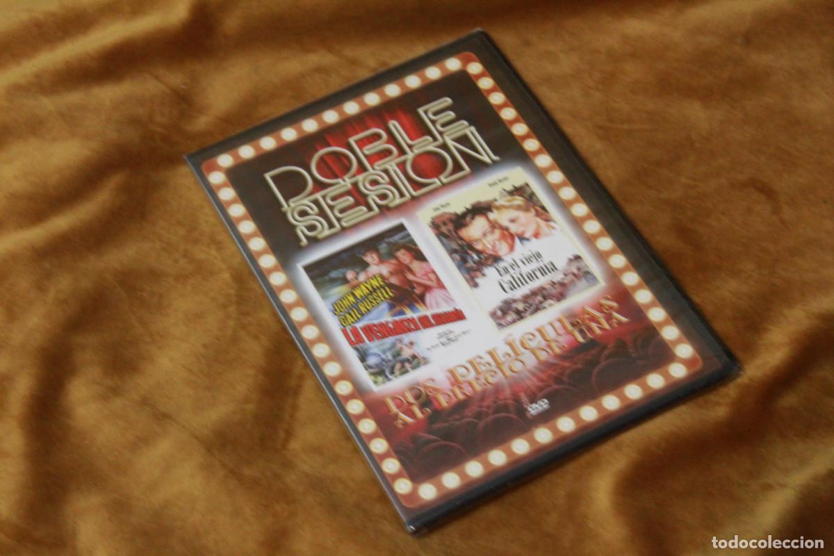 Cine: Doble sesi&oacute;n. DVD. La venganza del bergant&iacute;n y en el viejo California. Precintada.