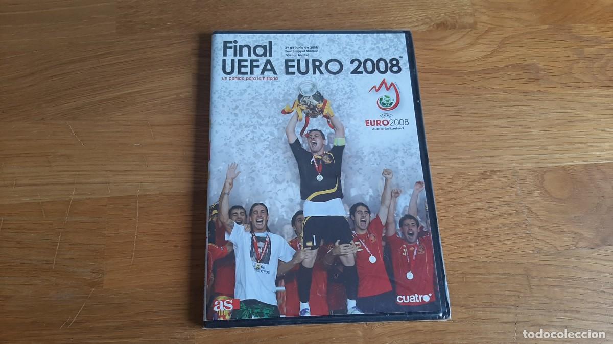Cinema: Final UEFA EURO 2008 --Un partido de historia -- dvd -- Alemania 0 - Espa&ntilde;a 1 -- precintada