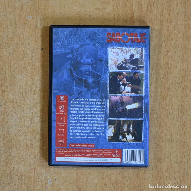 Cine: SABOTAJE - DVD - Foto 2