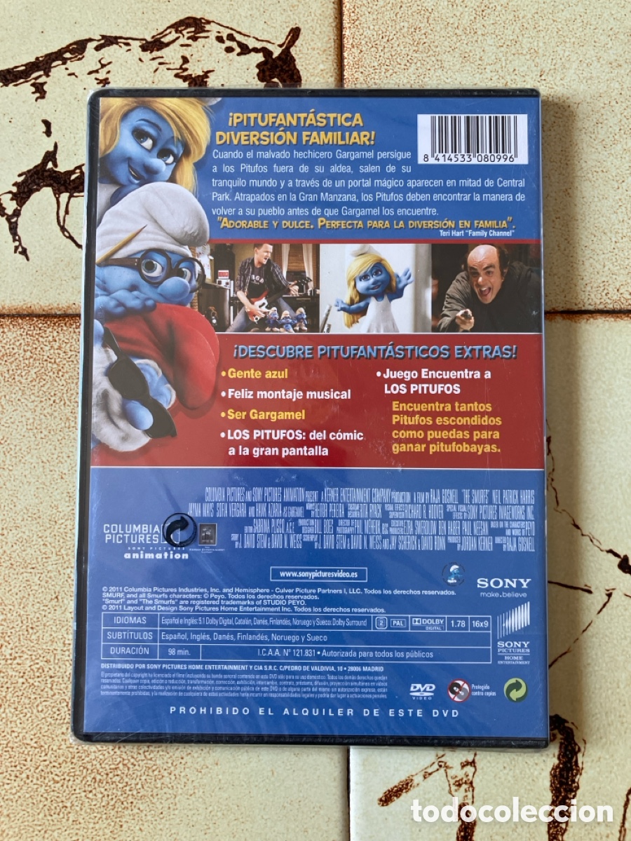 Cine: Los pitufos - dvd - Foto 2