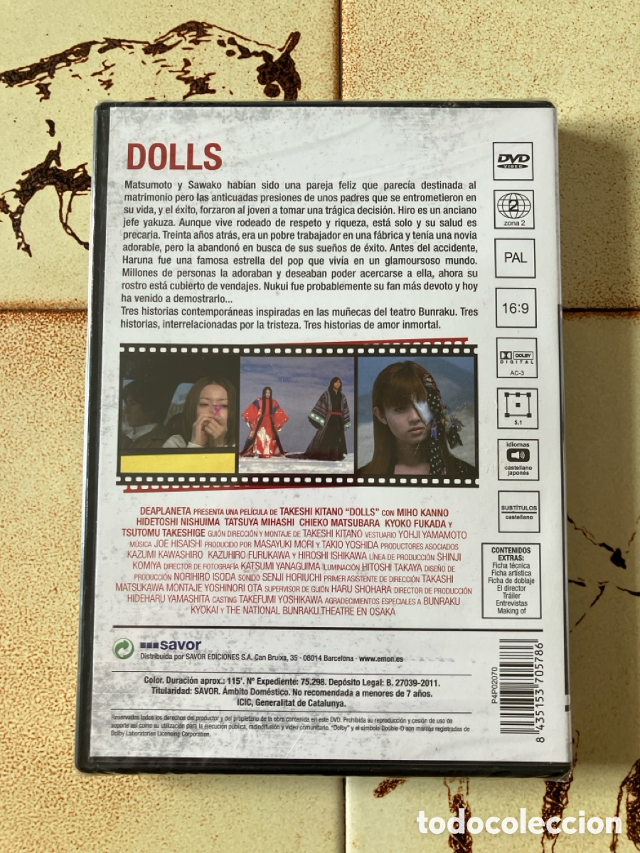 Cine: Dolls - dvd - Kitano - Foto 2