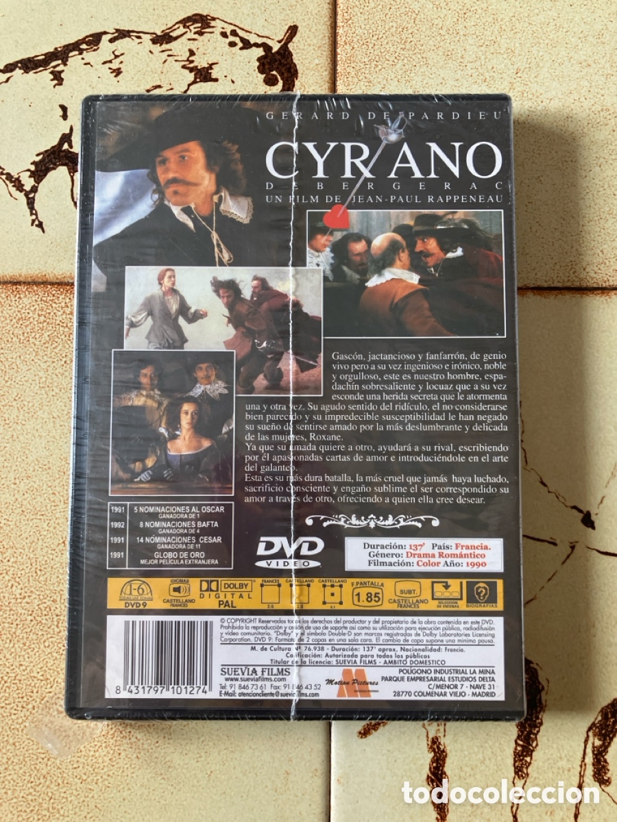 Cine: Cyrano de Bergerac - dvd - Foto 2
