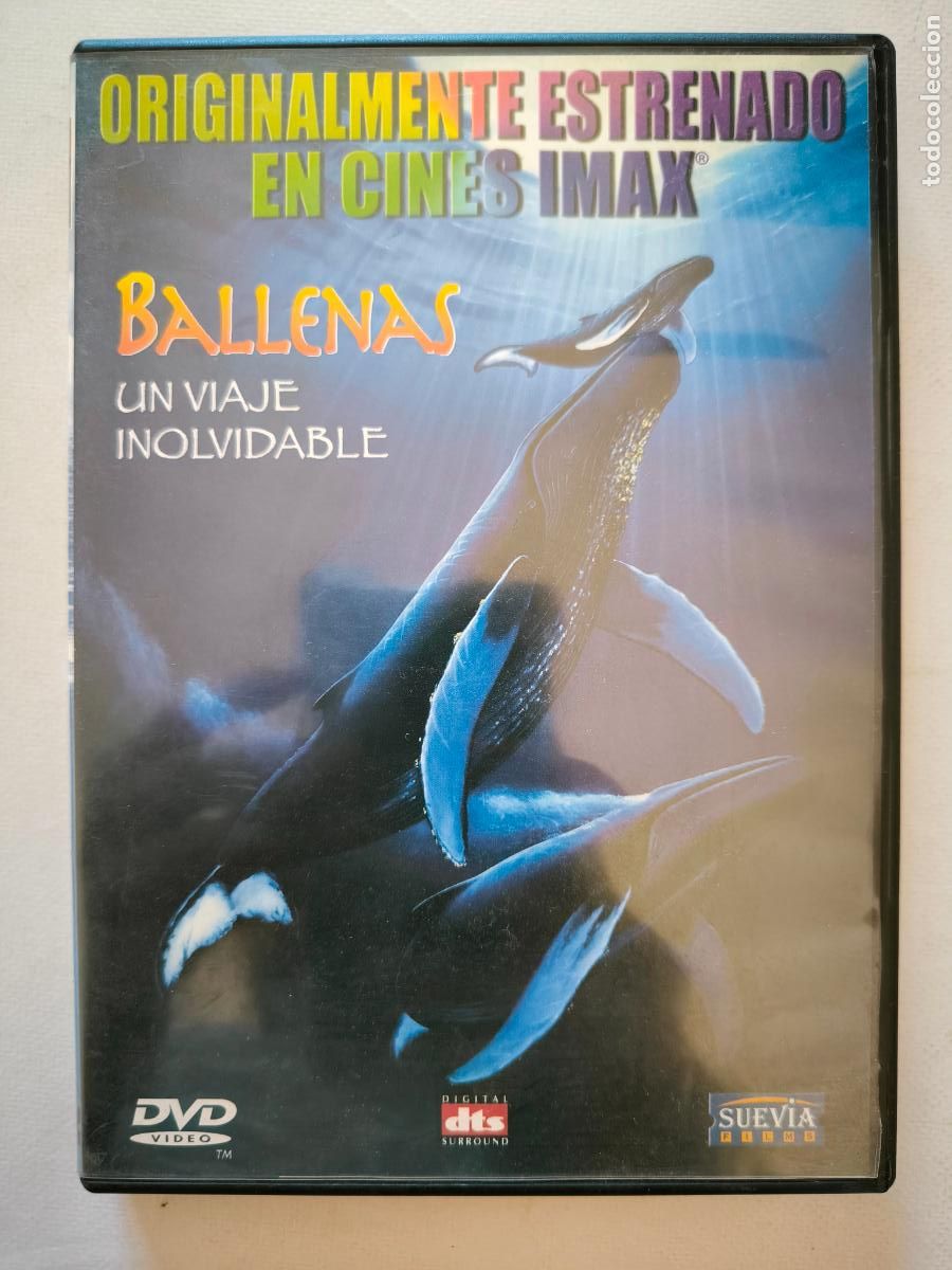 Kino: DVD BALLENAS - UN VIAJE INOLVIDABLE - LEER DESCRIPCION (Q8)