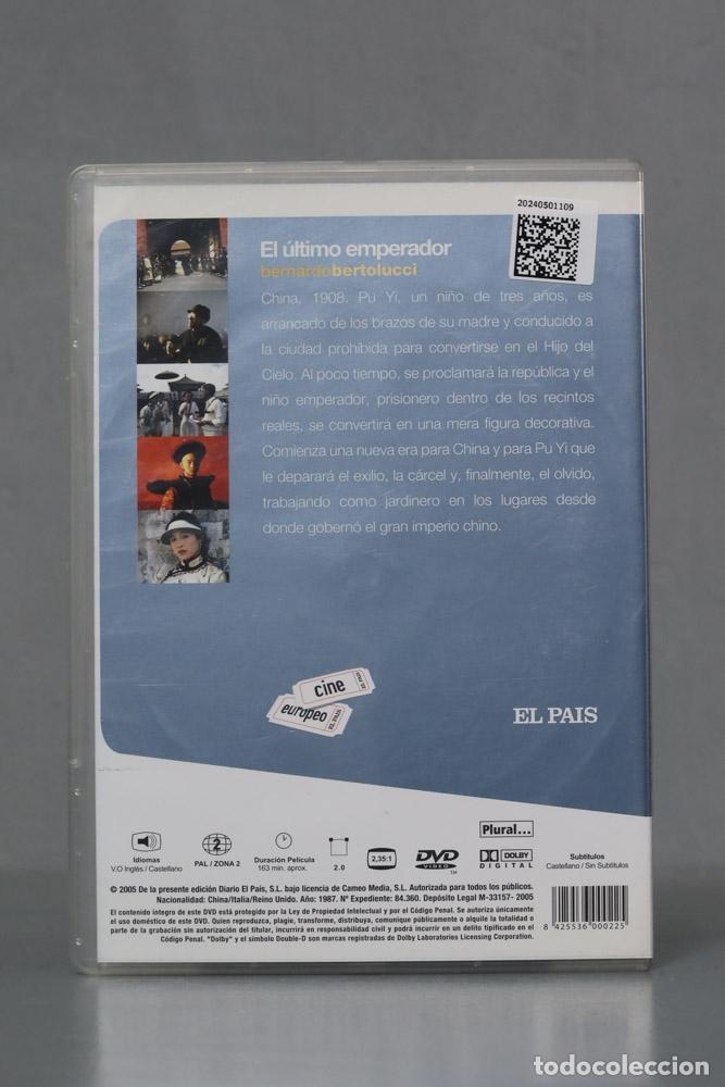 Cine: DVD. EL &Uacute;LTIMO EMPERADOR. BERTOLUCCI - Foto 2