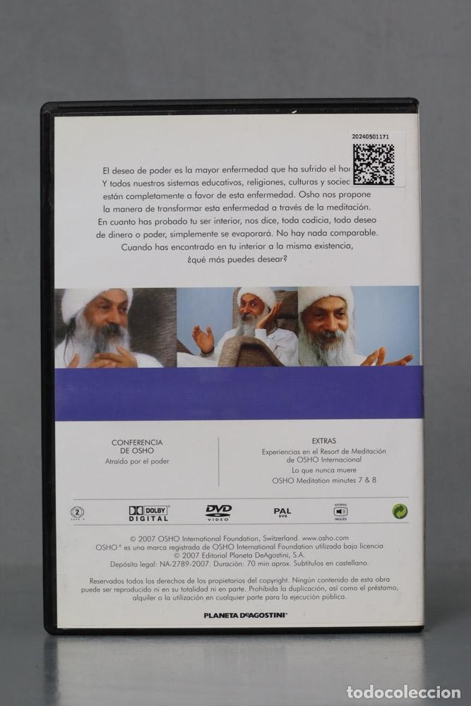 Cine: DVD. ATRA&Iacute;DO POR EL PODER. OSHO - Foto 2