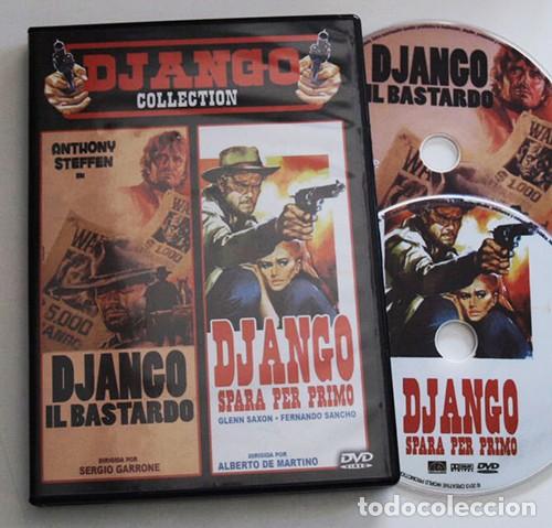 Cine: DJANGO COLLECTION DVD PEL&Iacute;CULAS EL BASTARDO - D. DISPARA PRIMERO PEL&Iacute;CULA DEL OESTE G SAXON F SANCHO