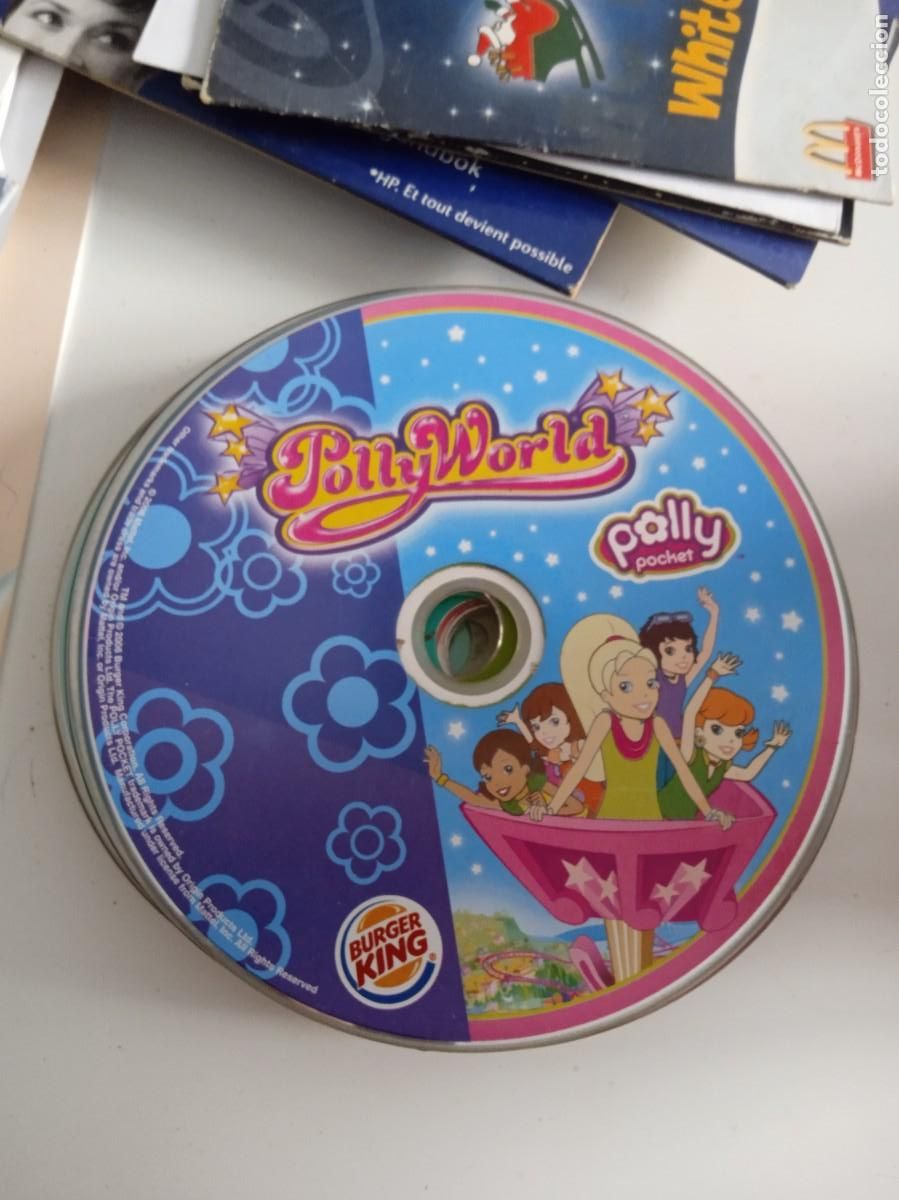 Cine: C-ITH DVD SIN CARATULA POLLYWORLD POLLY POCHET BURGER KING