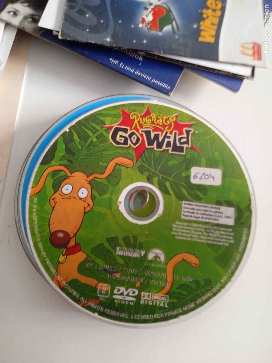 Cine: C-ITH DVD SIN CARATULA RUGRATS GO WILD