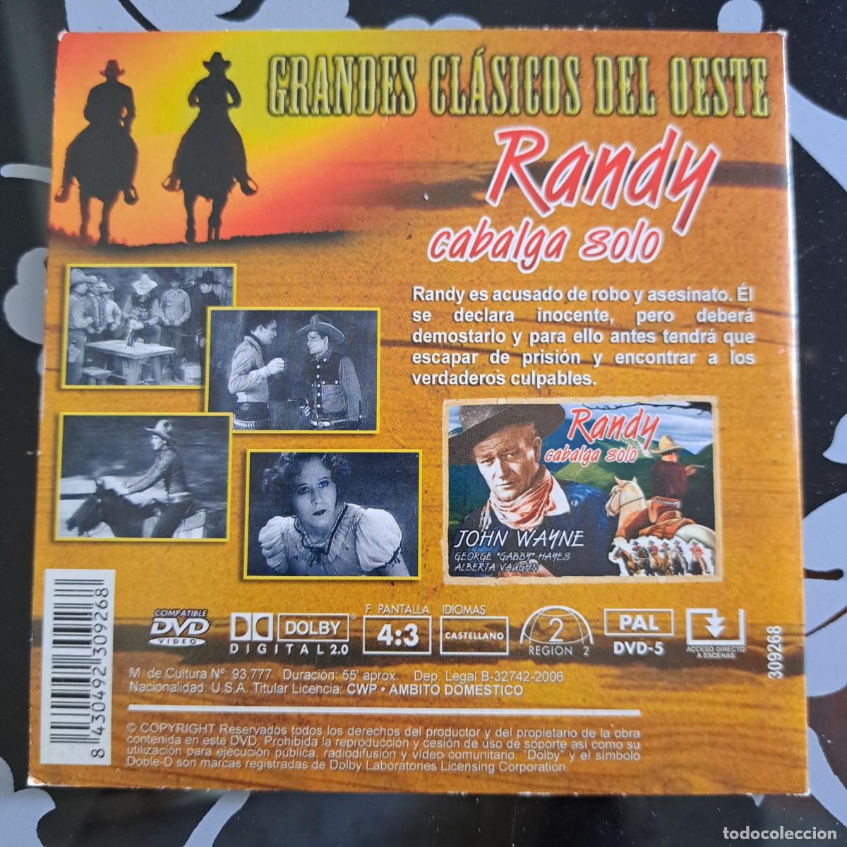 Cine: Randy cabalga s&oacute;lo. John Wayne. - Foto 2