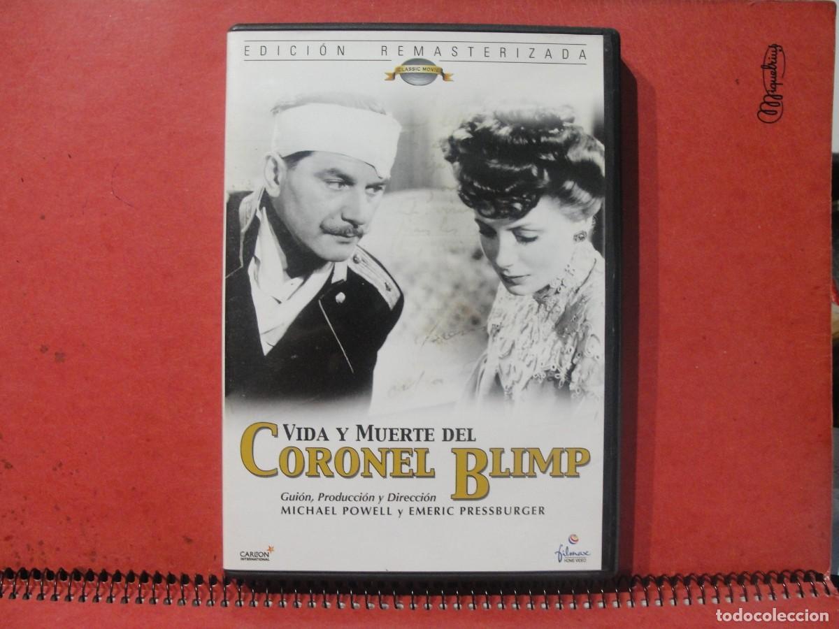 Cine: dvd 2&ordf; guerra mundial / VIDA Y MUERTE DEL CORONEL BLIMP - POWELL PRESSBURGER - FILMAX como nuevo