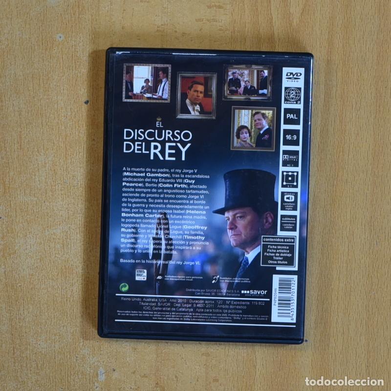 Cine: EL DISCURSO DEL REY - DVD - Foto 2