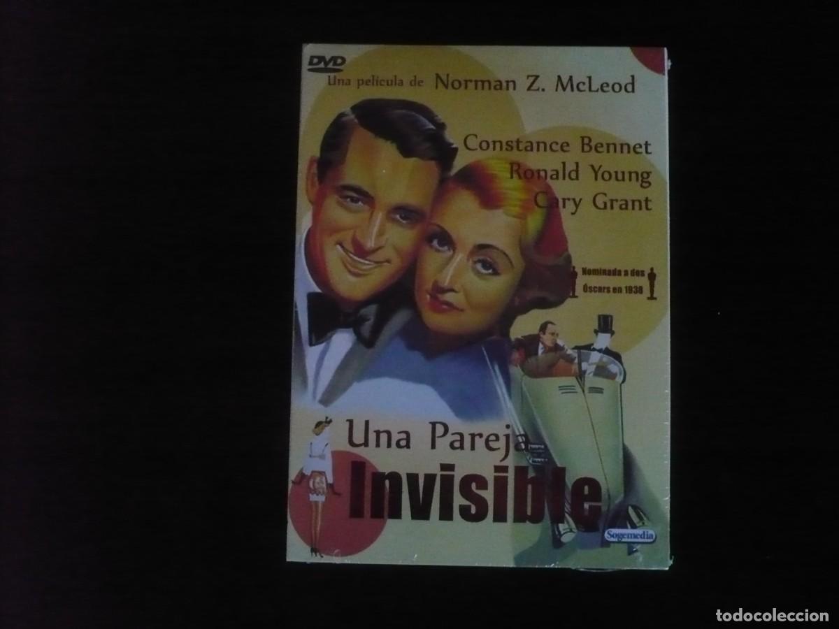 Cine: una pareja invisible - cary grant - dvd nuevo precintado edicion con sobrecubierta de carton