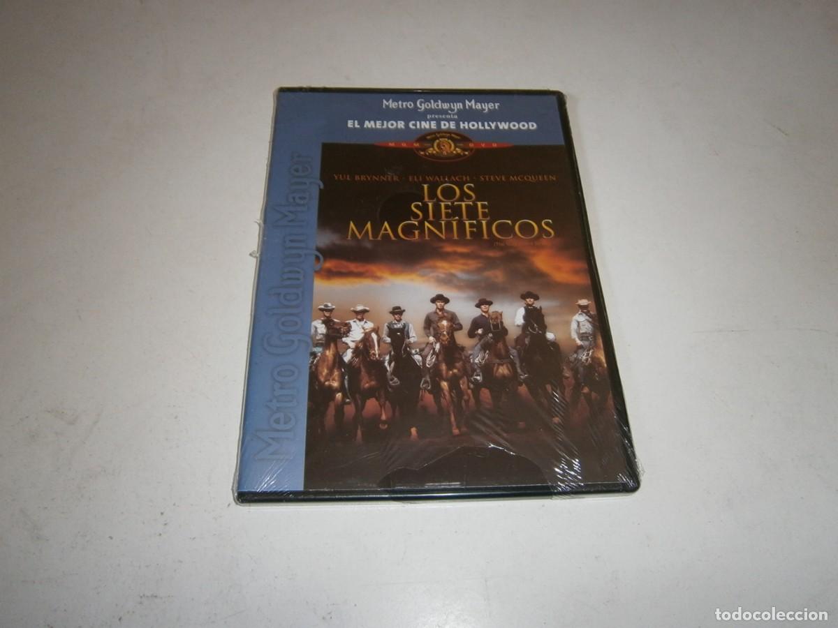 Cinema: LOS SIETE MAGNIFICOS DVD NUEVO PRECINTADO YUL BRYNNER ELI WALLACH STEVE MC QUEEN